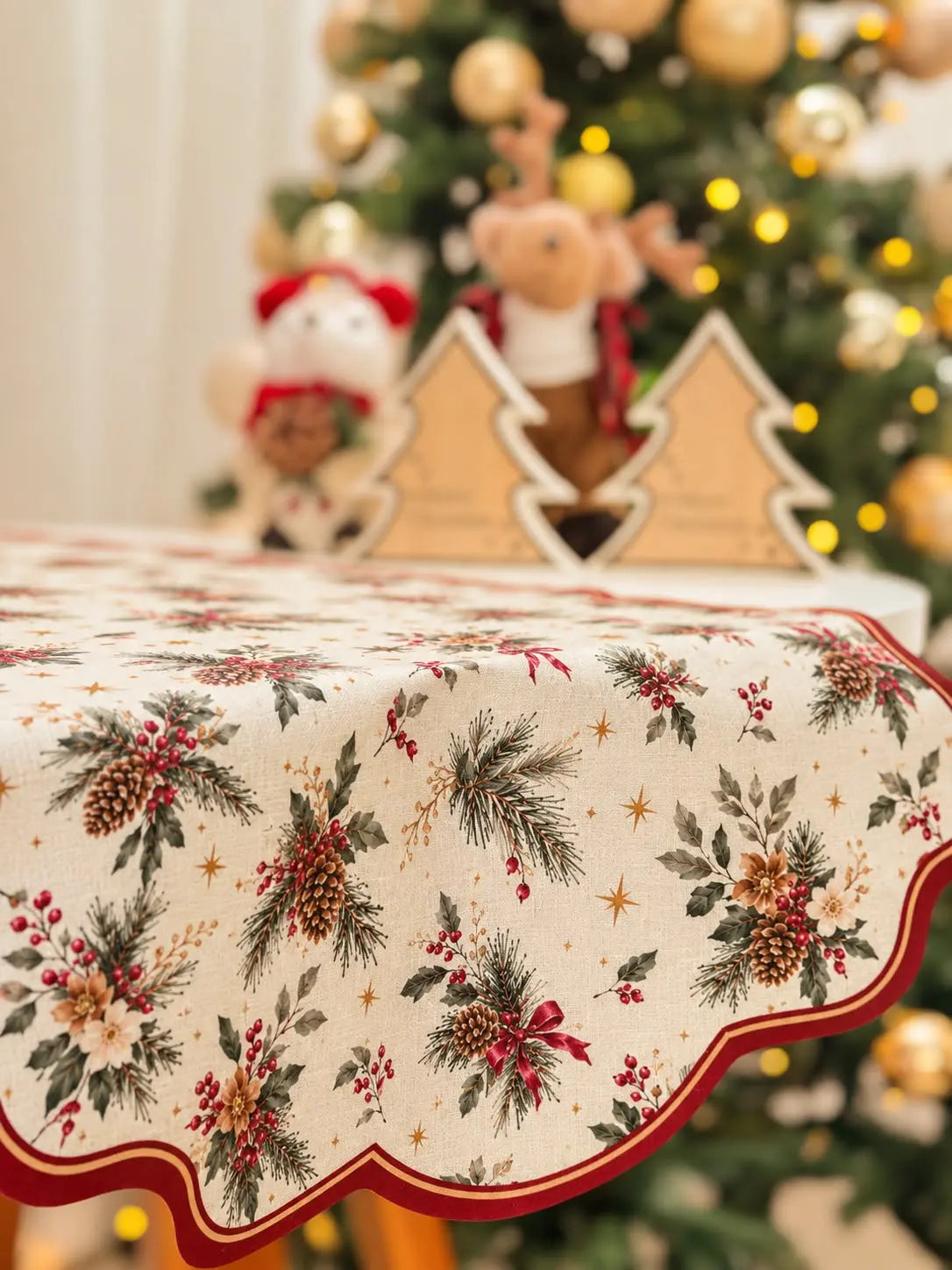 Trilho De Mesa Tradição de Natal