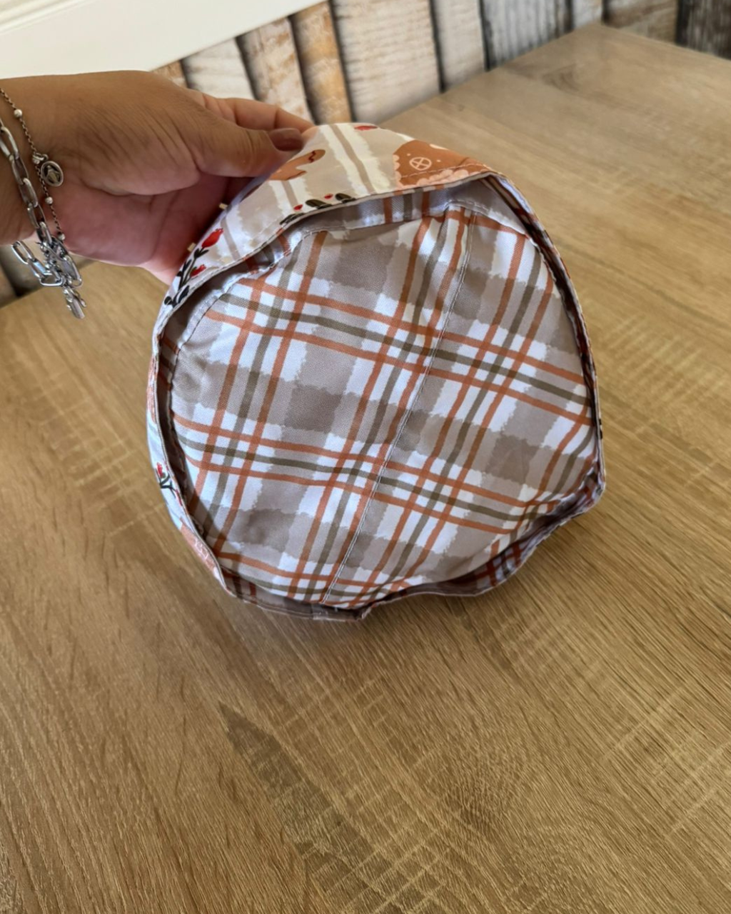Panier Dupla face Casinha de Gengibre