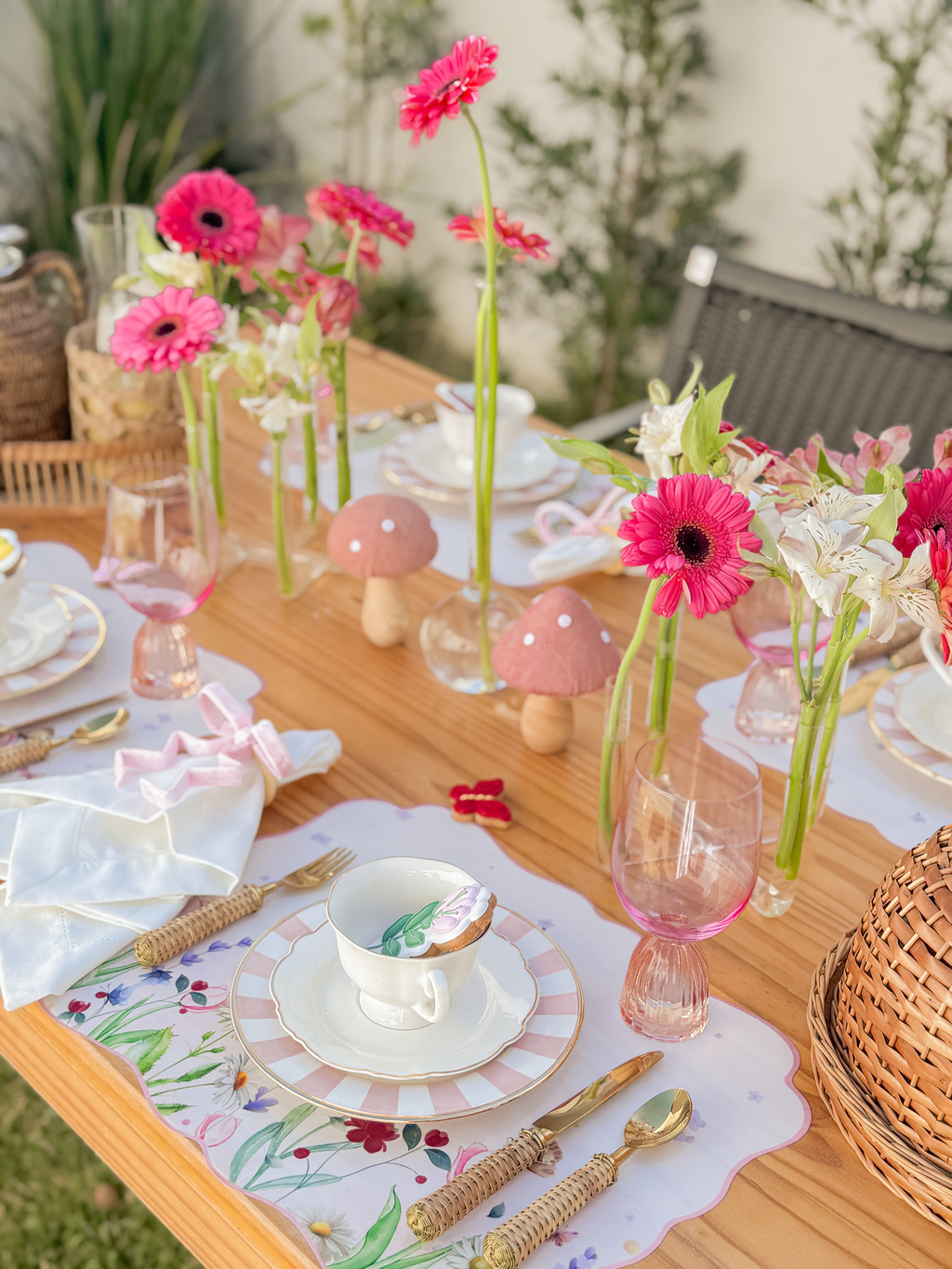 Kit de Mesa Posta Jardim