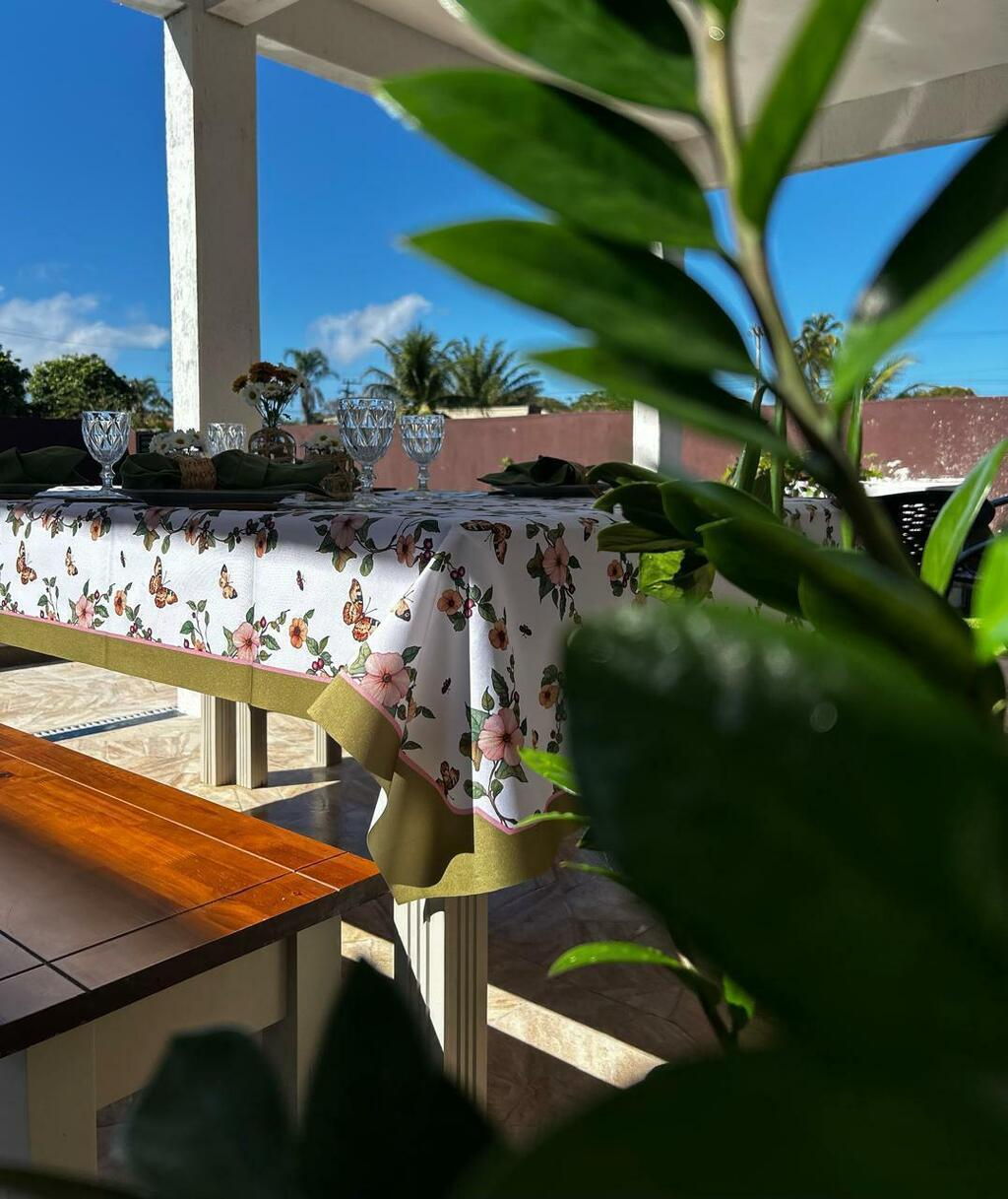 Toalha De Mesa Botânica