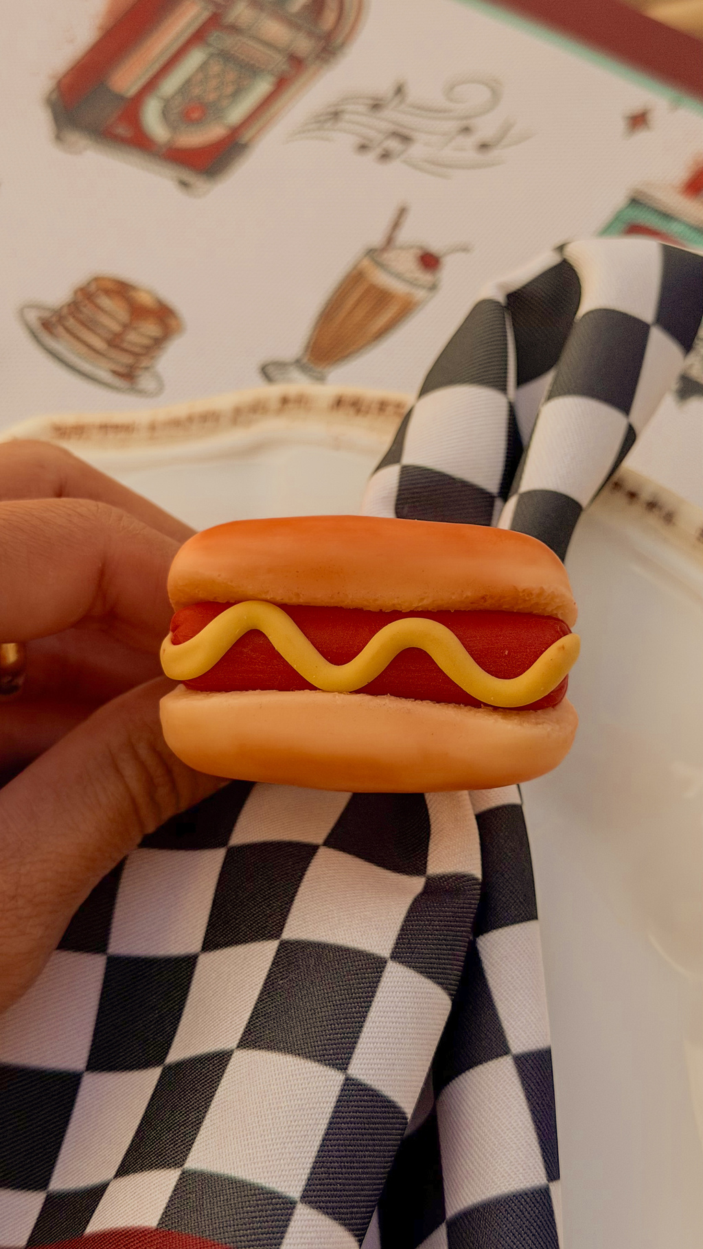 Porta Guardanapo Biscuit Hot Dog