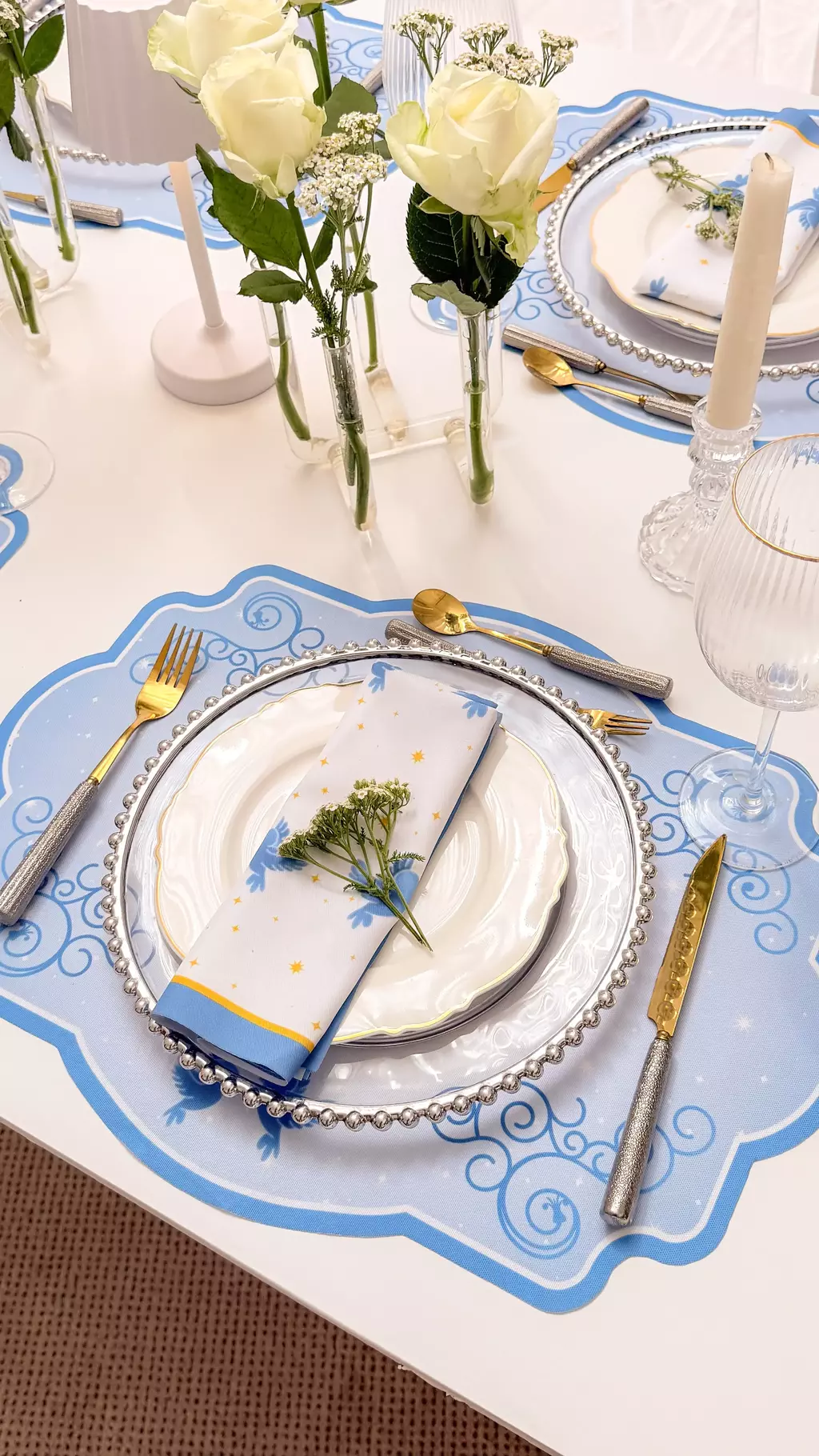 Kit de Mesa Posta Cinderela