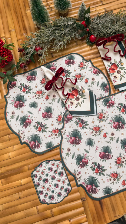 Kit de Mesa Posta Natal Brasileiro