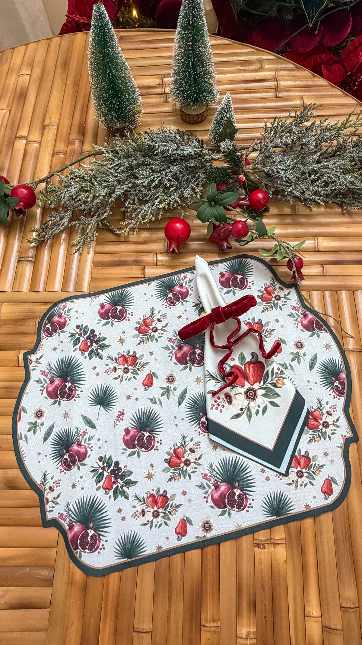 Kit de Mesa Posta Natal Brasileiro
