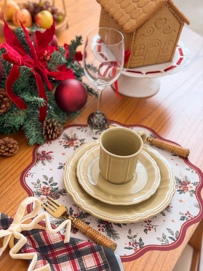 Kit de Mesa Posta Tradição de Natal