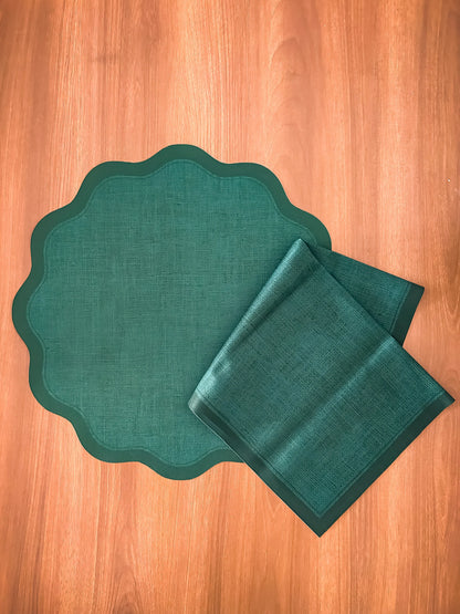 Lugar Americano Essenza Verde Bandeira