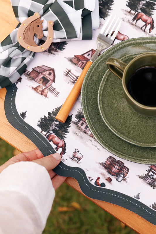 Kit de Mesa Posta Farm House