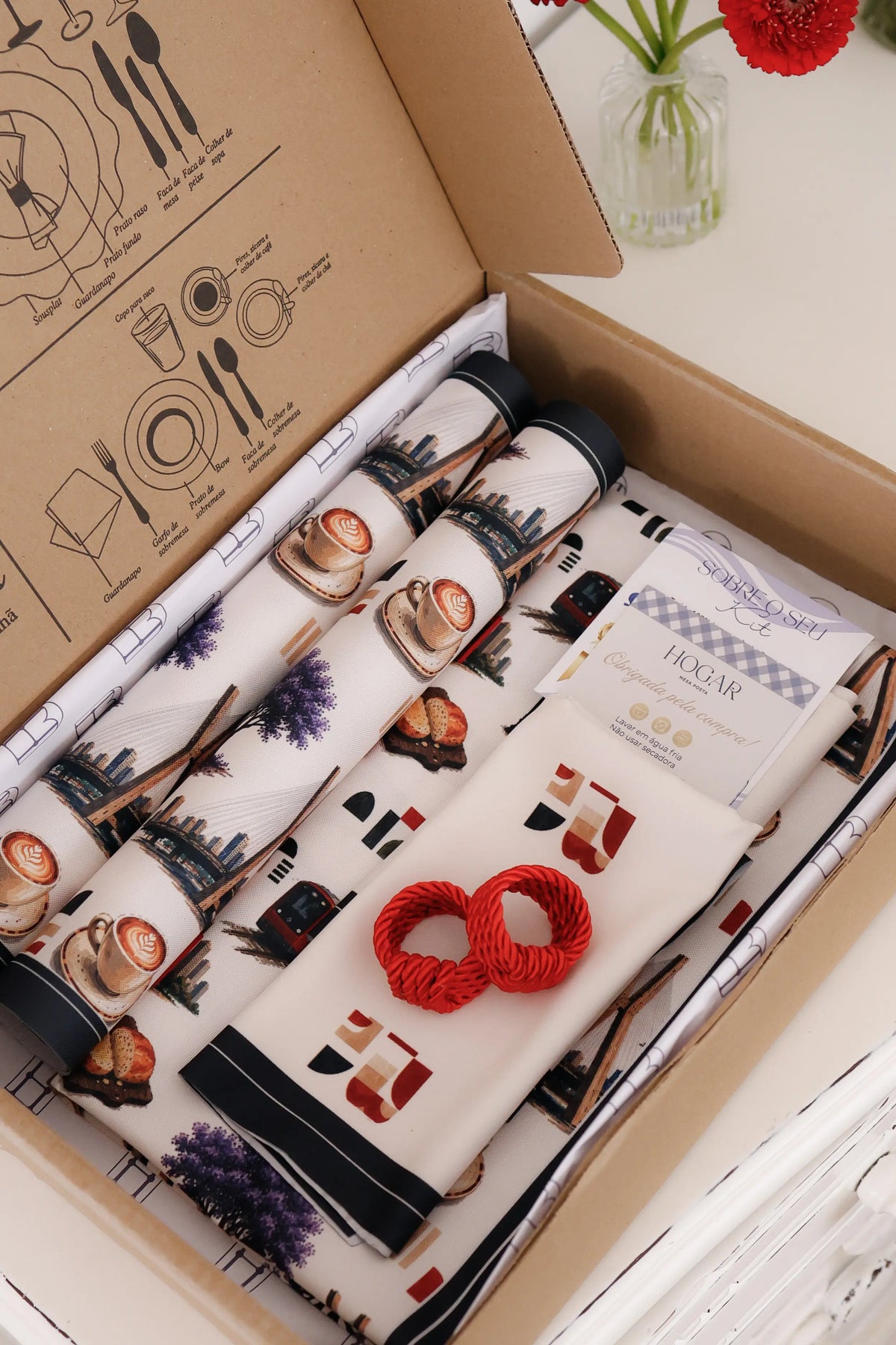 Kit de Mesa Posta São Paulo