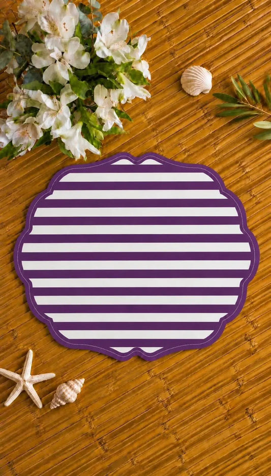 Lugar Americano Listras Roxo