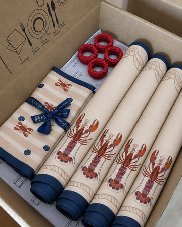 Kit de Mesa Posta Lagostas - PG lagosta