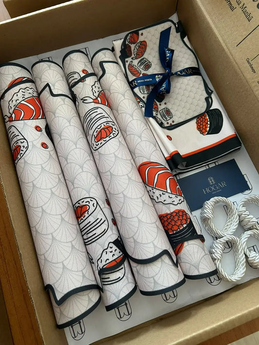 Kit de Mesa Posta Sushi - PG Sushi