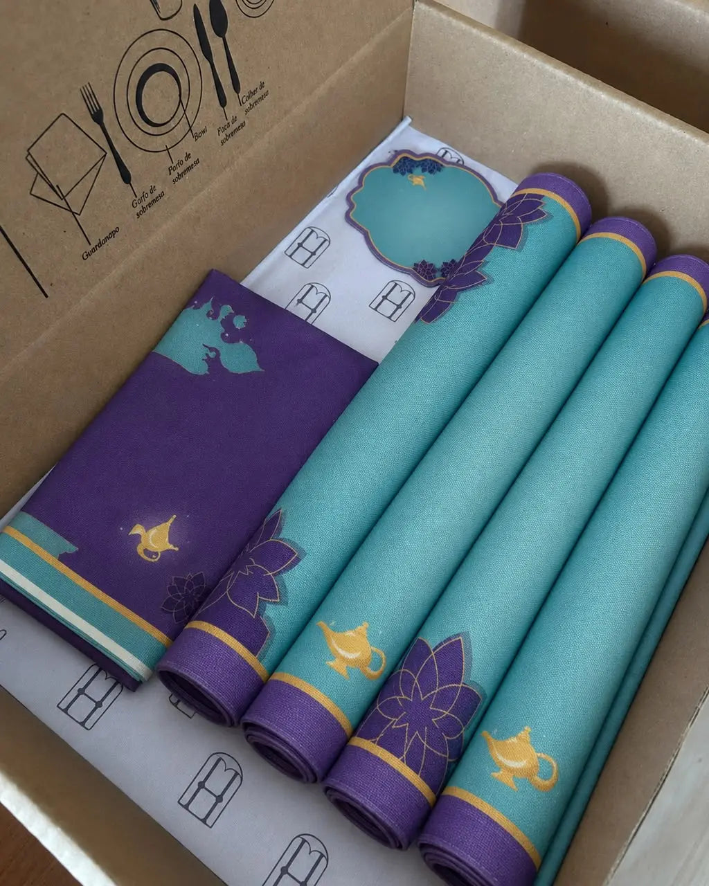 Kit de Mesa Posta Jasmine