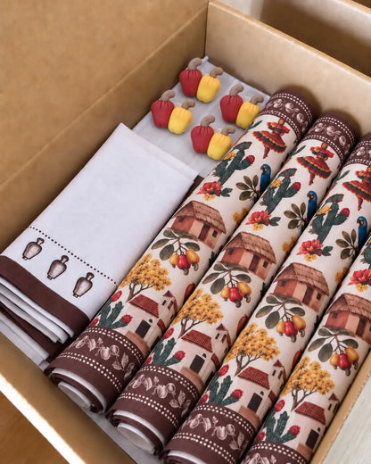 Kit de Mesa Posta Nordeste - PG Caju