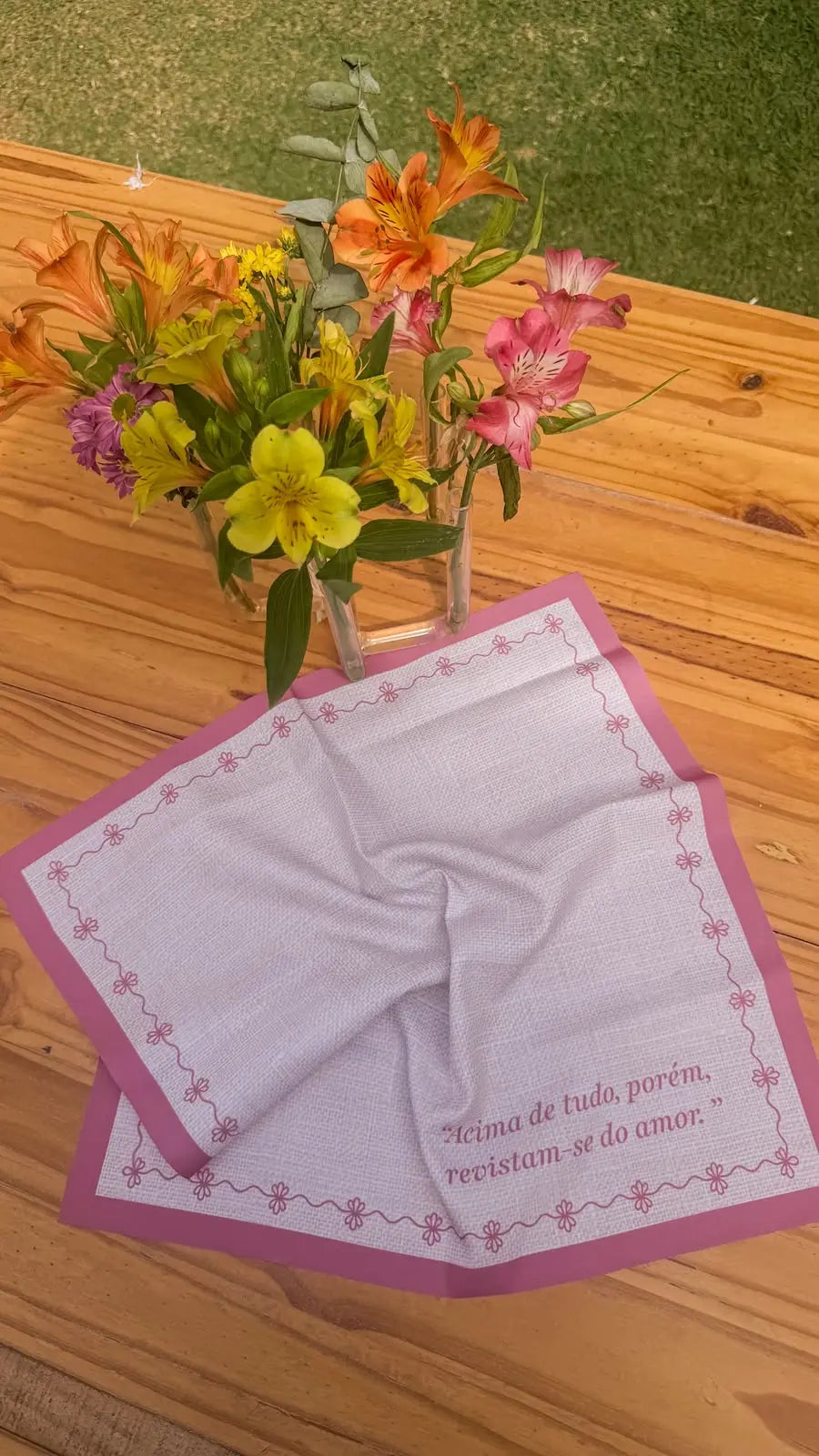 Guardanapo Amor Rose