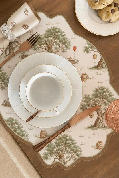 Kit de Mesa Posta Ursinho Puff - PG Ursinho