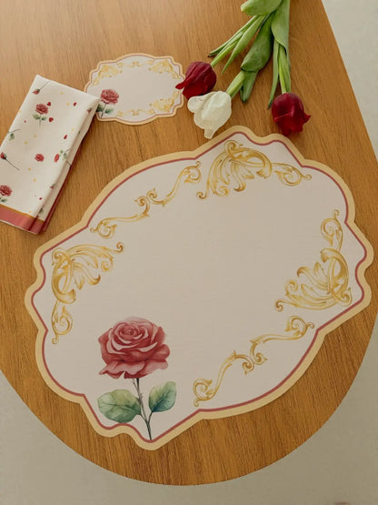 Kit 6 Lugares Americanos Coleção Princesas