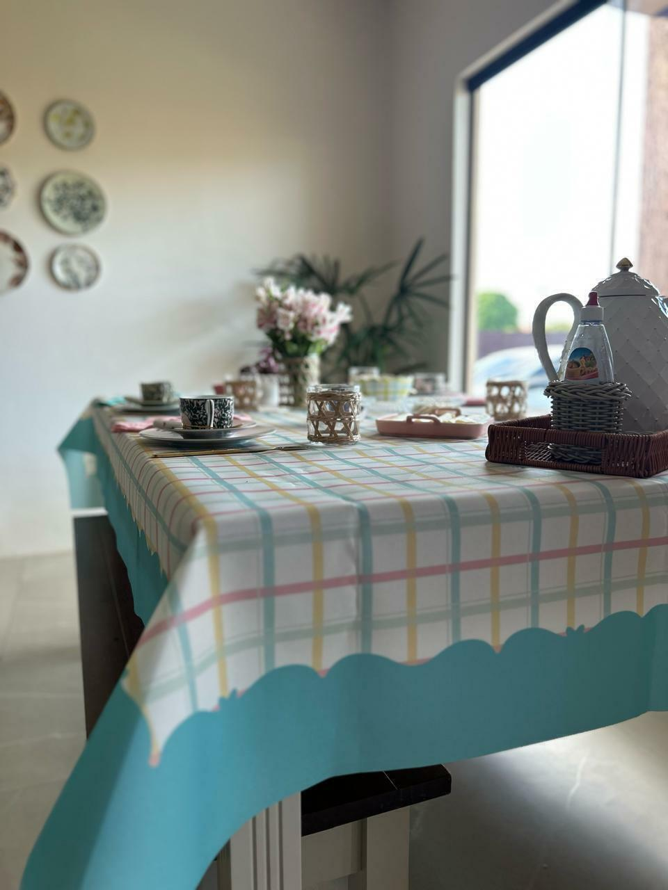 Toalha De Mesa Xadrez Candy