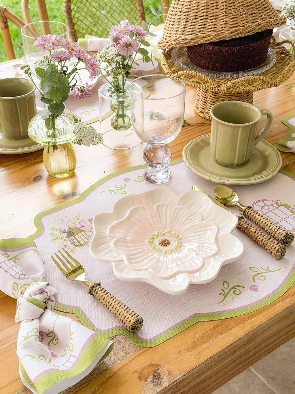 Kit de Mesa Posta Rapunzel