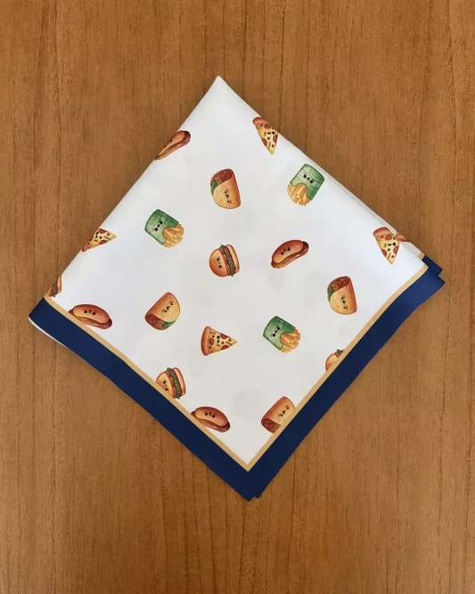 Guardanapo estampado Happy Food