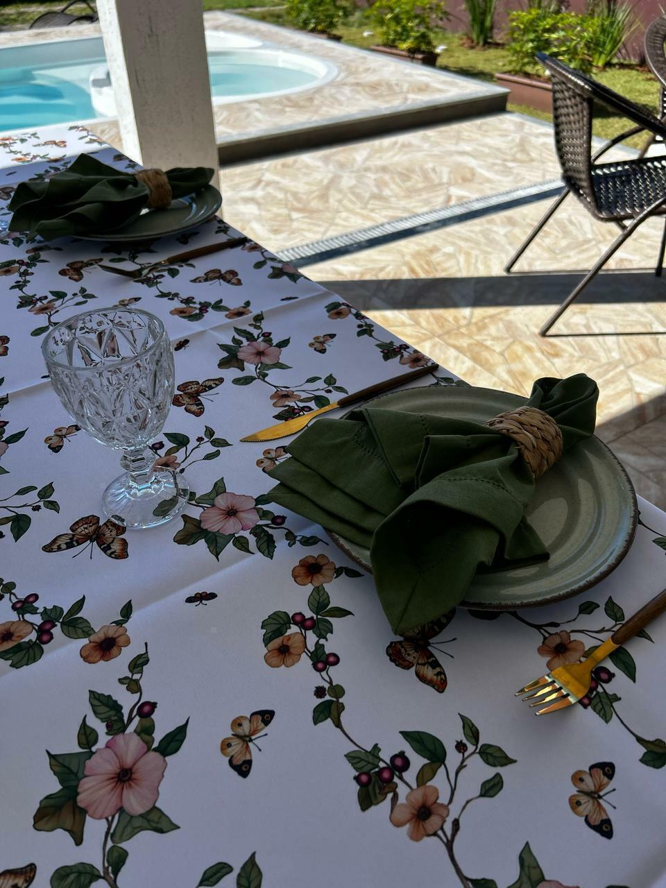 Toalha De Mesa Botânica