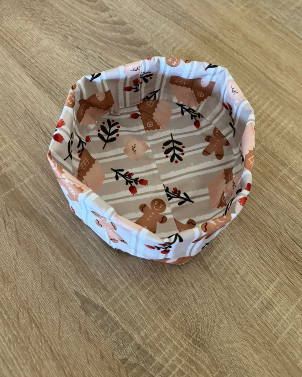 Panier Dupla face Casinha de Gengibre