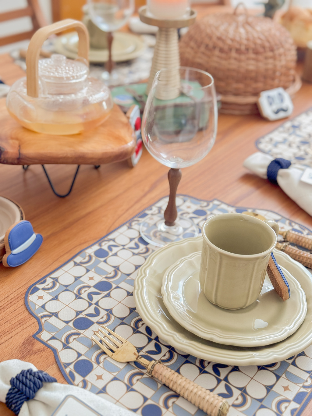 Kit de Mesa Posta Luzes de Nova Iorque