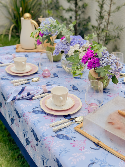Toalha De Mesa Tartaruga Azul