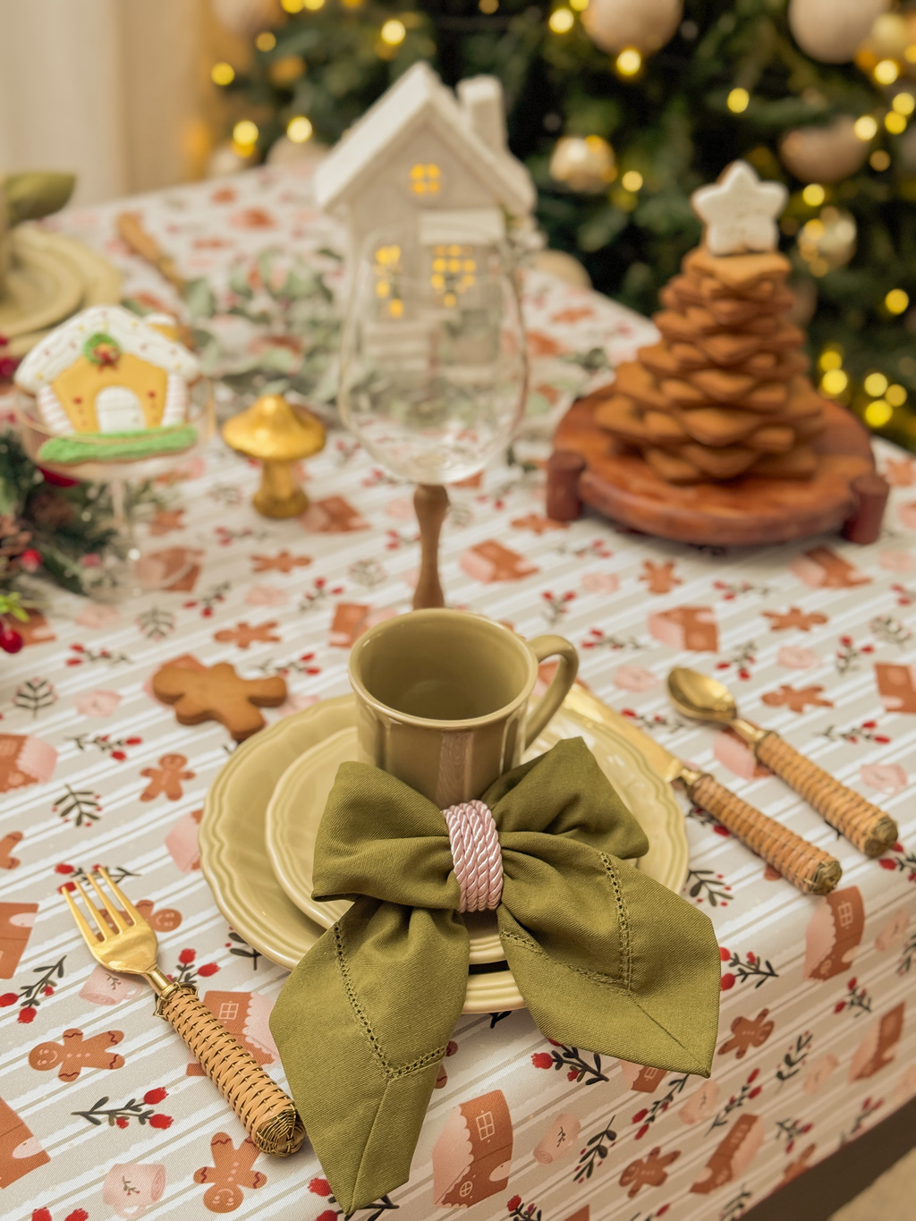 Toalha De Mesa Casinha de Gengibre