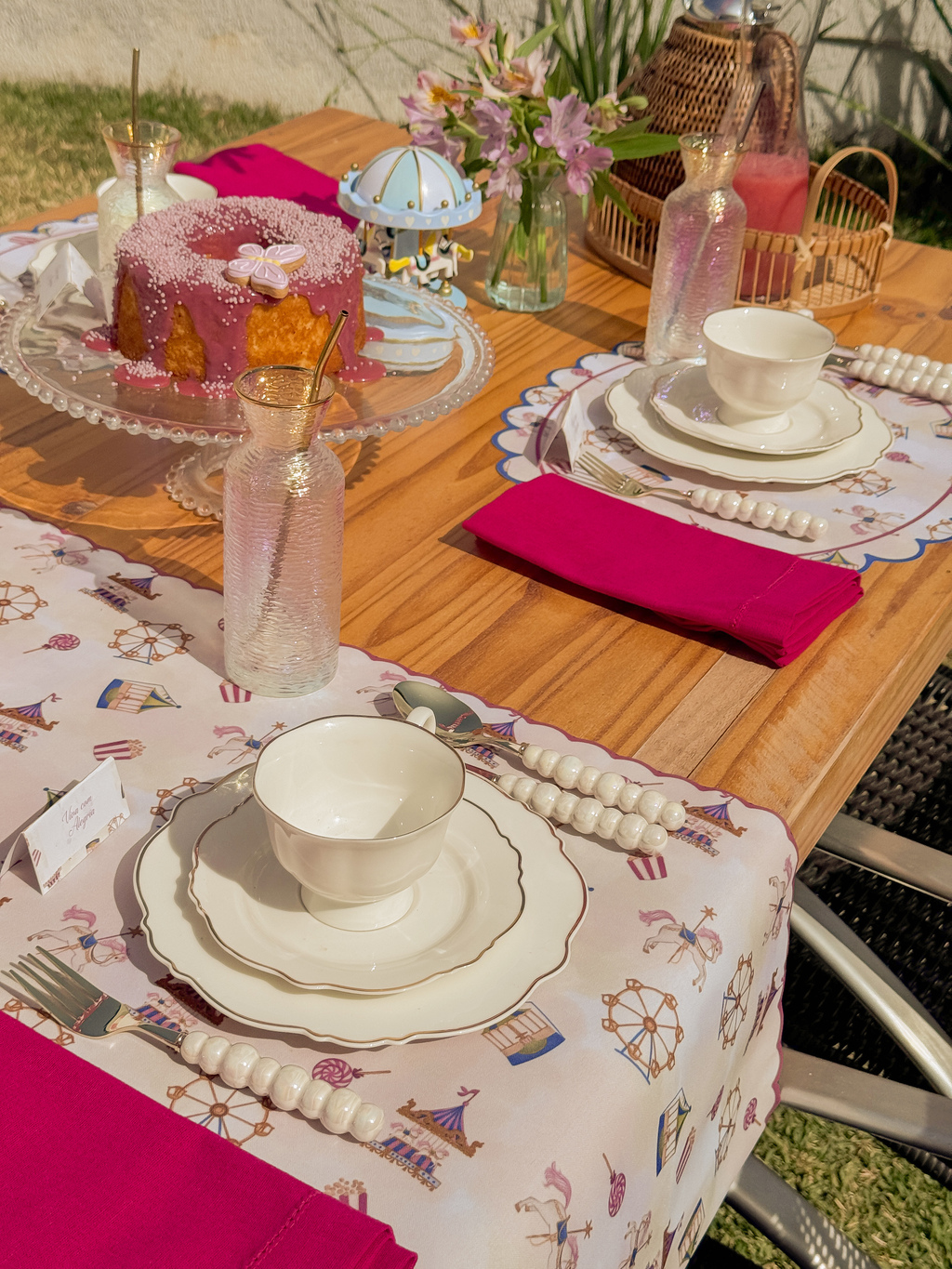 Trilho De Mesa Parque de diversões