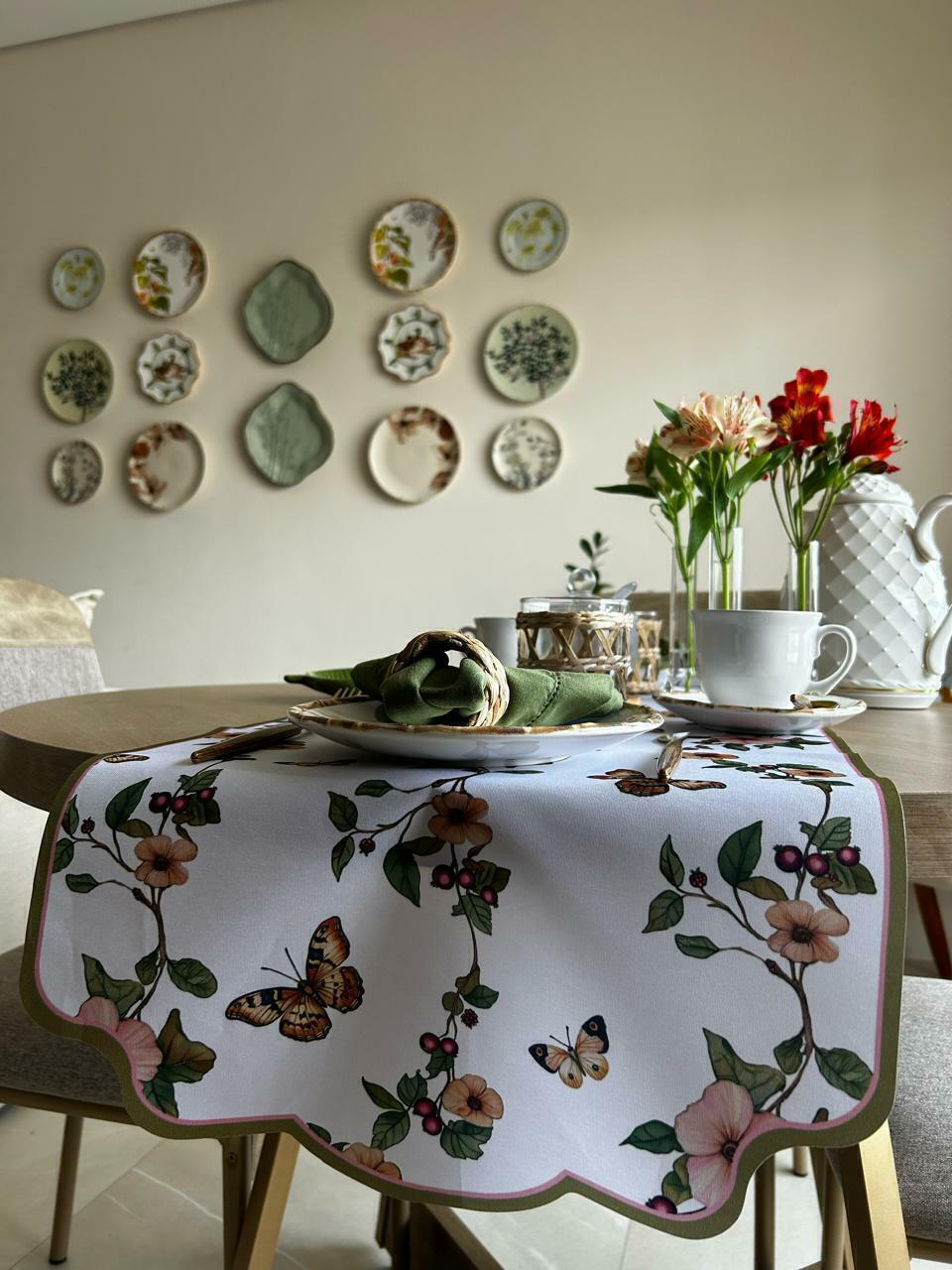 Trilho De Mesa Botânica