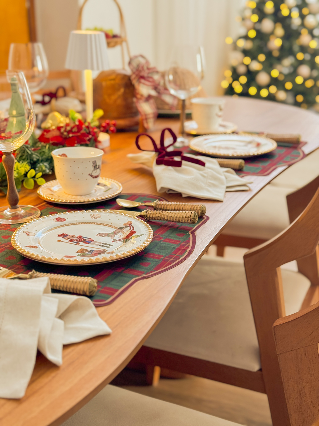 Kit de Mesa Posta Noite de natal