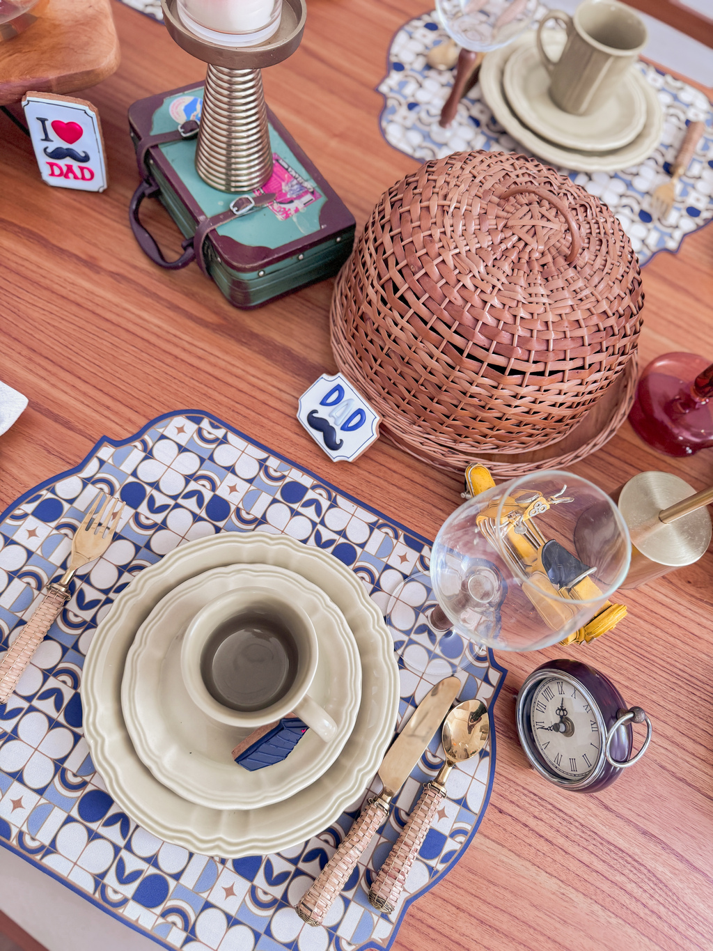 Kit de Mesa Posta Luzes de Nova Iorque