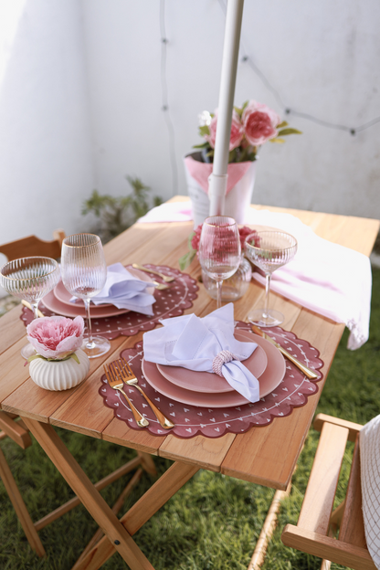 Kit de Mesa Posta A cinco passos de você