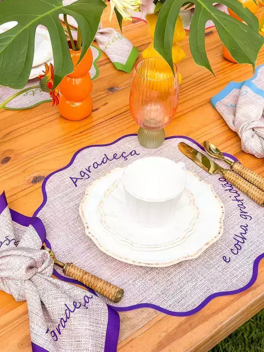 Kit minha primeira mesa - Agradeça