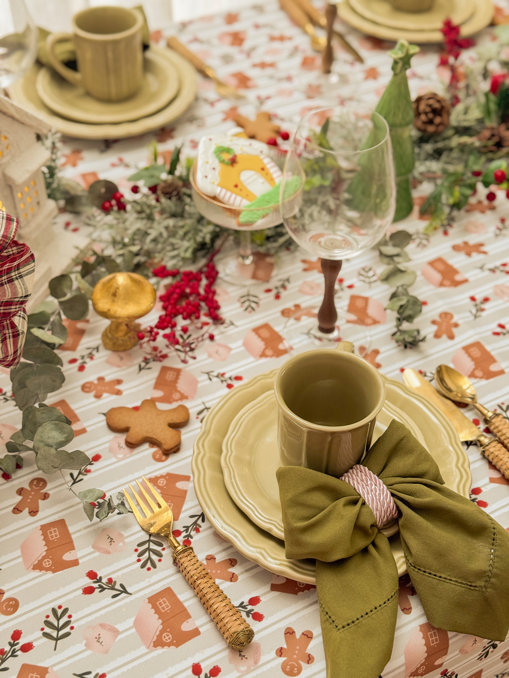 Toalha De Mesa Casinha de Gengibre