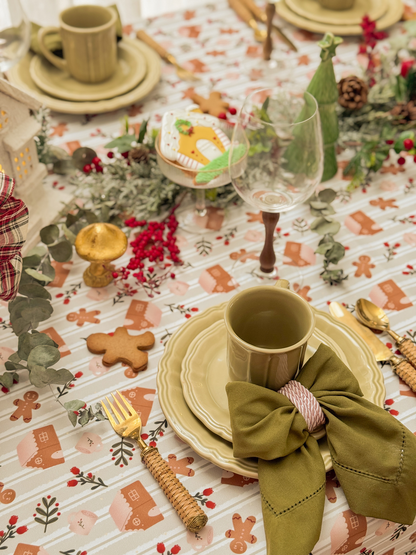 Toalha De Mesa Casinha de Gengibre