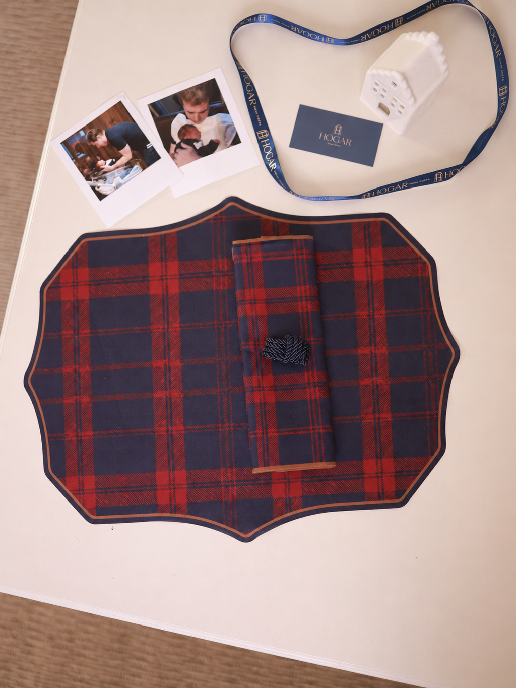 Kit de Mesa Posta Xadrez Irlandes