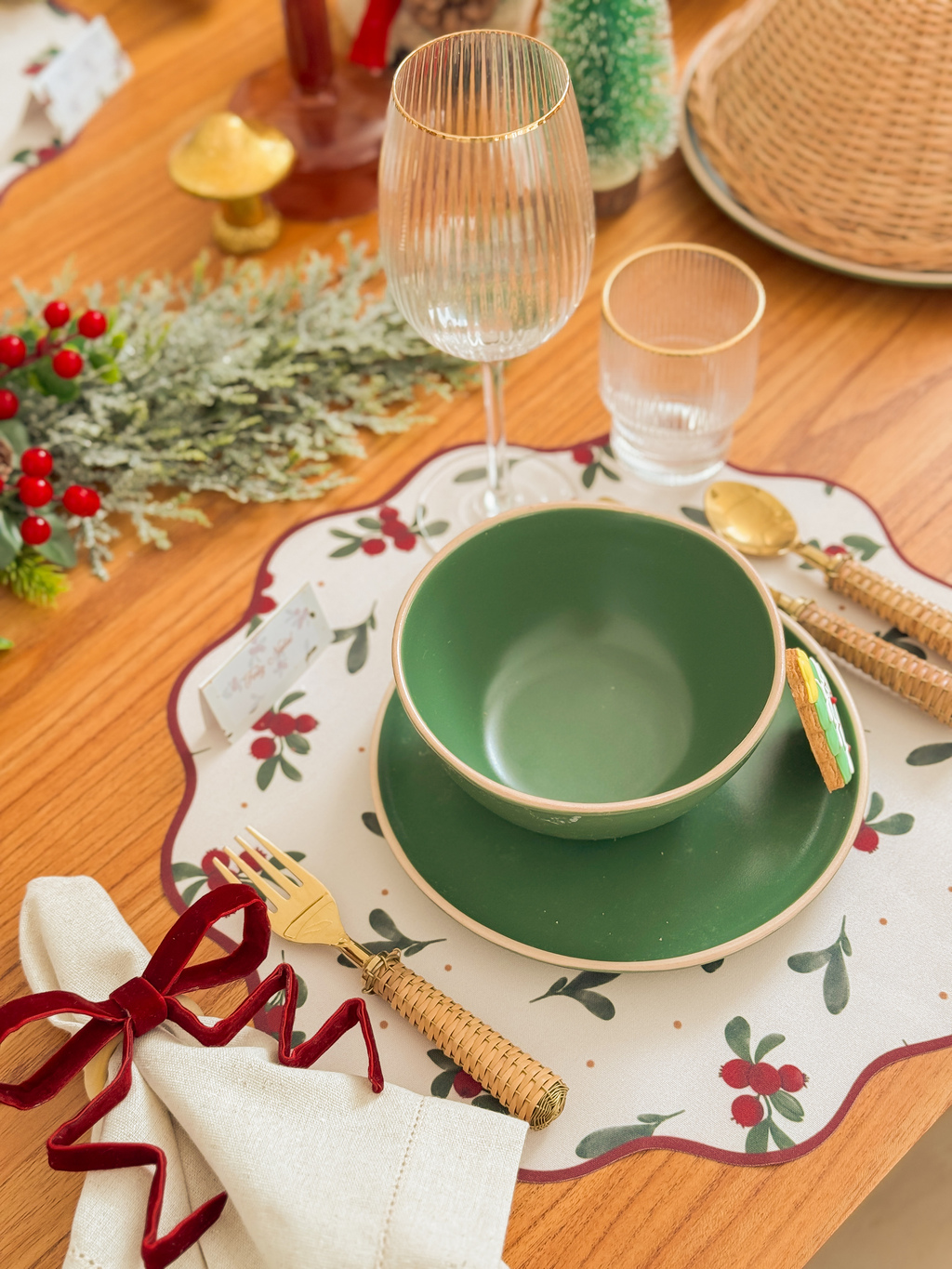Kit de Mesa Posta Azevinho