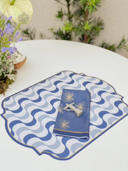 Kit de Mesa Posta Calçadão de Copacabana
