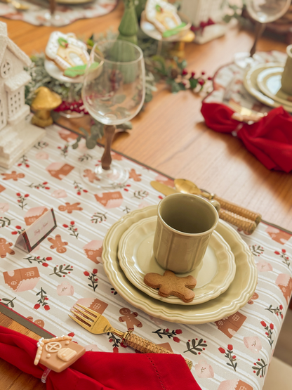 Trilho De Mesa casinha de gengibre