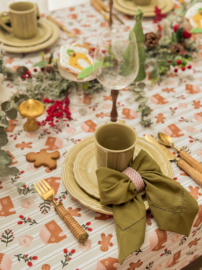 Toalha De Mesa Casinha de Gengibre