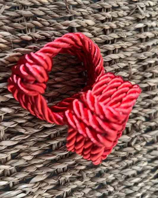 Porta Guardanapo Cordão Vermelho