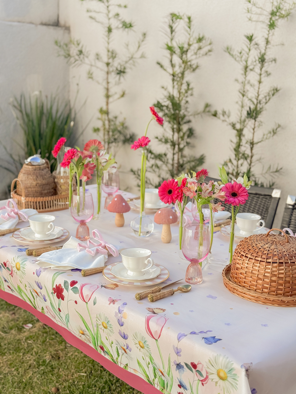 Toalha De Mesa Jardim