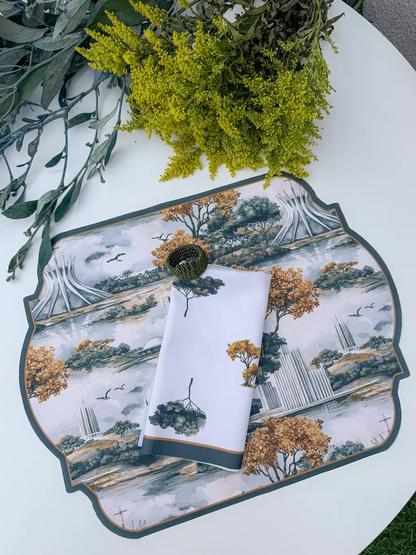 Kit de Mesa Posta Brasilia