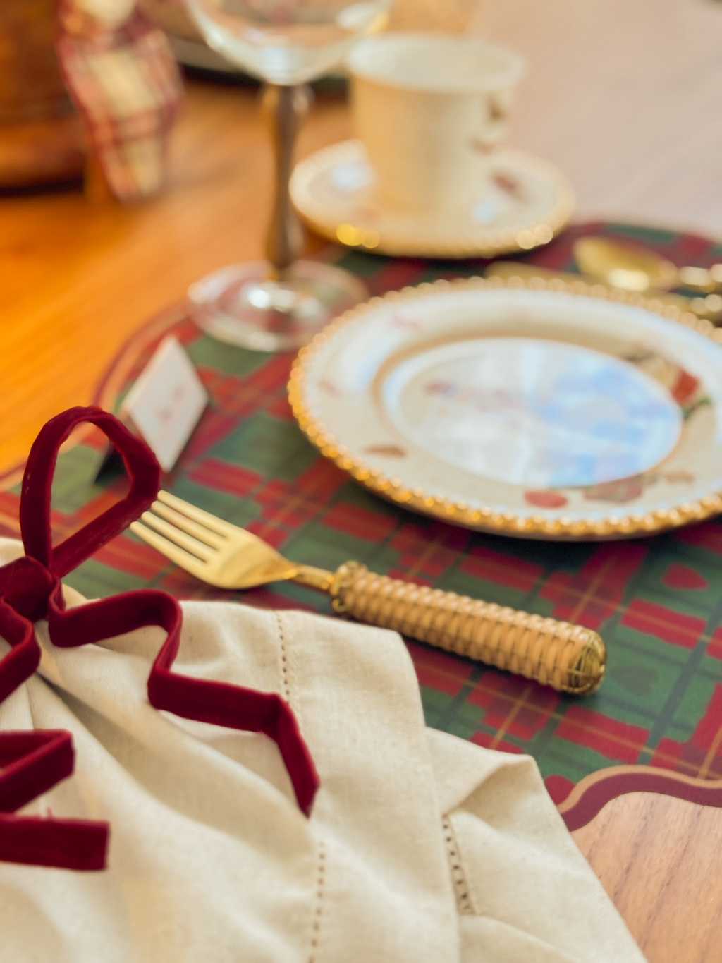 Kit de Mesa Posta Noite de natal