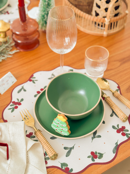 Kit de Mesa Posta Azevinho