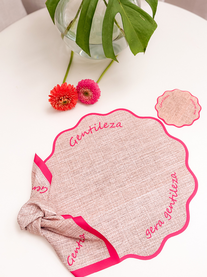 Guardanapo estampado Cores Gentileza