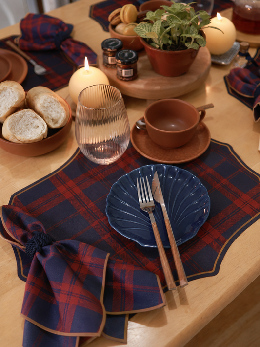 Kit de Mesa Posta Xadrez Irlandes