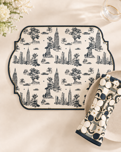 Kit 6 Lugares Americanos Cidade de Nova Iorque