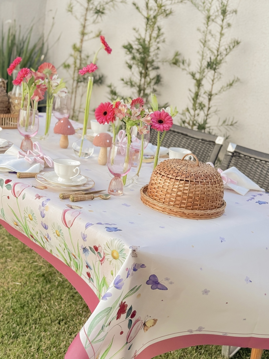 Toalha De Mesa Jardim